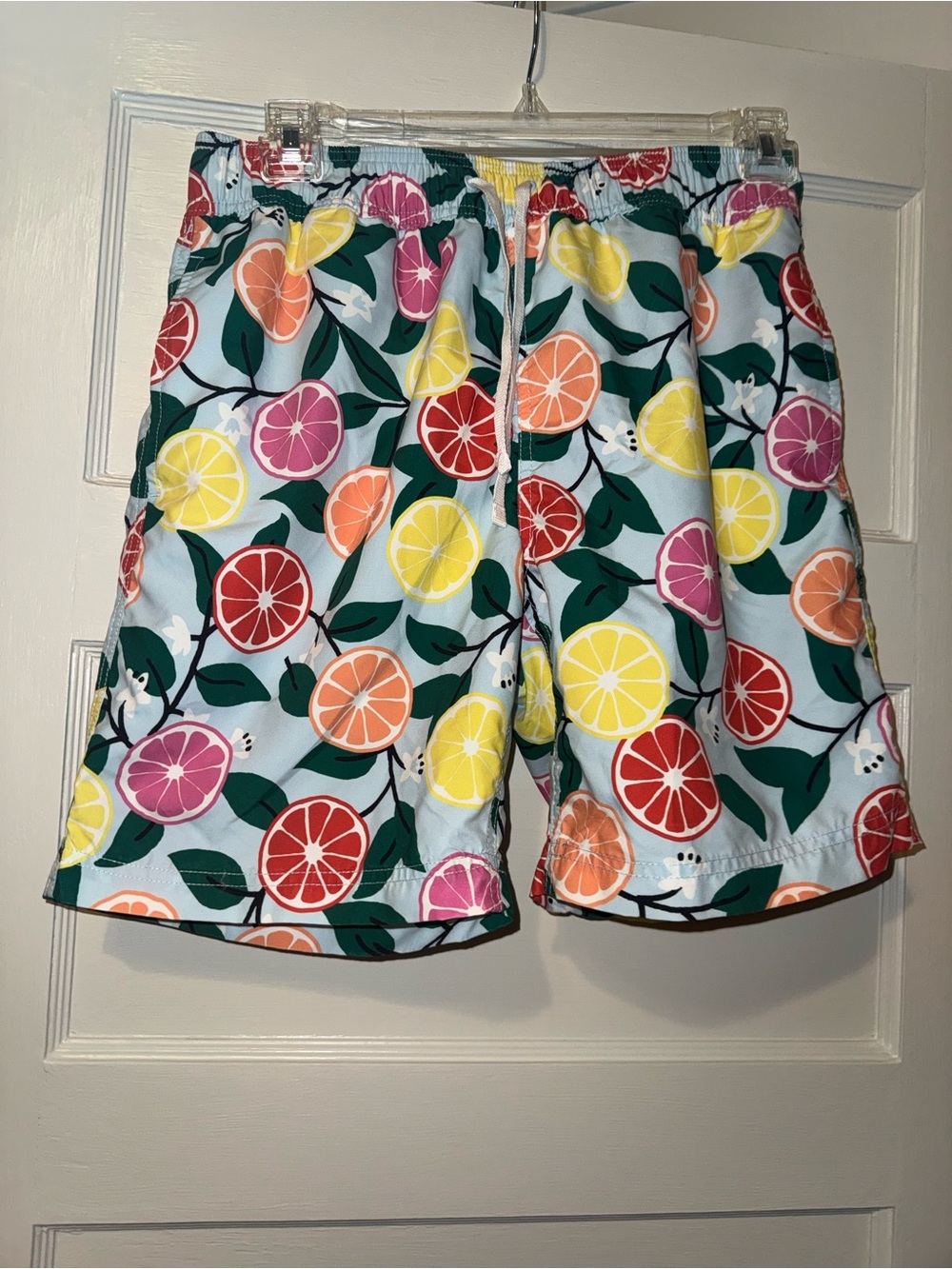 Hanna Andersson men’s citrus swim shorts